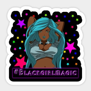 Black girl magic Sticker